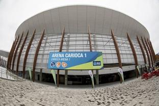 A Arena Carioca 1 (também chamada de Hall Olímpico 1), com 38 mil m²,  foi construída no núcleo do Parque Olímpico do Rio / Foto: Divulgação